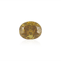 Piedra preciosa con Diamante amarillo SI2 0,24 ct