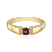 Anillo en plata con Rodolita