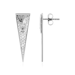 Pendientes en oro con I1 (I) Diamante (Ornaments by de Melo)