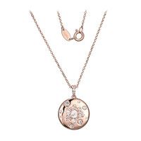 Collar en plata con Topacio blanco (Adela Silber)