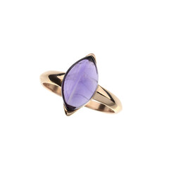Anillo en plata con Amatista