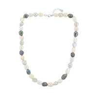 Collar en plata con Perla Freshwater (TPC)