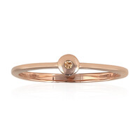 Anillo en oro con Diamante rosa de Francia de Argyle SI1
