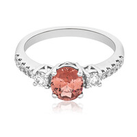 Anillo en oro con Granate mandarina (CIRARI)