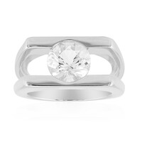 Anillo en plata con Cuarzo Herkimer (Pallanova)