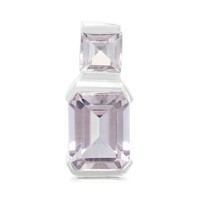 Colgante en plata con Amatista Rosa de Francia
