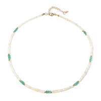 Collar en plata con Ópalo de Welo