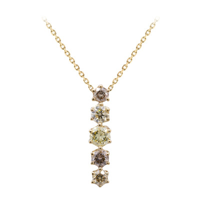 Collar en oro con Diamante fancy SI2 (CIRARI)