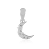Colgante en plata con Diamante I2 (I)