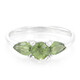 Anillo en plata con Zafiro de Mozambique