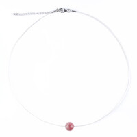 Collar con Rodocrosita