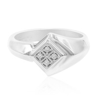 Anillo en plata con Diamante I1 (G)