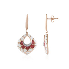 Pendientes en plata con Zircón (Adela Silber)