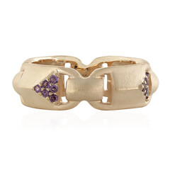 Anillo en plata con Rodolita