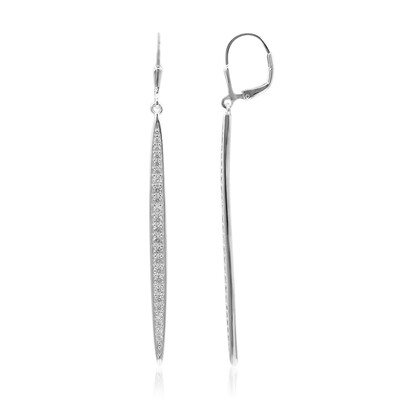 Pendientes en plata con Zircón