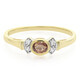 Anillo en plata con Zafiro Padparadscha