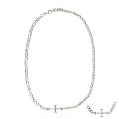 Collar en plata con Perla Freshwater (TPC)