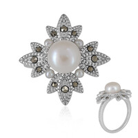 Anillo en plata con Perla Freshwater