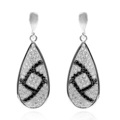 Pendientes en plata con Zircón