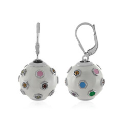 Pendientes en plata con Amatista