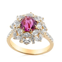 Anillo en oro con Umbalita de Mahenge (de Melo)