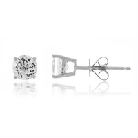 Pendientes en oro con Diamante SI1 (H) (CIRARI)