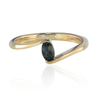 Anillo en oro con Zafiro Teal Queensland (Mark Tremonti)