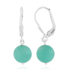 Pendientes en plata con Amazonita