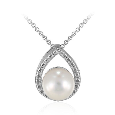 Collar en plata con Perla Freshwater