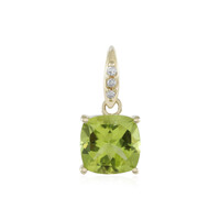 Colgante en oro con Peridoto