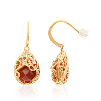 Pendientes en plata con Cornalina