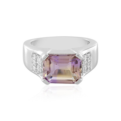 Anillo en plata con Ametrino de Anahí