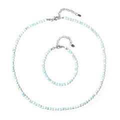 Set en plata con Hemimorfita