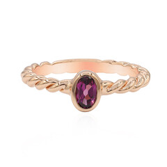 Anillo en plata con Rodolita