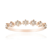 Anillo en oro con Diamante rosa de Francia de Argyle SI1