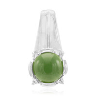 Colgante en plata con Crisoprasa imperial