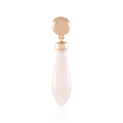 Colgante en plata con Cuarzo rosa