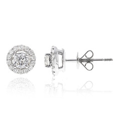 Pendientes en oro con Diamante I1 (H)  (CIRARI)