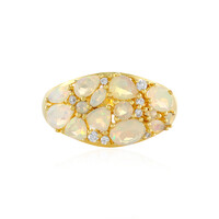 Anillo en plata con Ópalo de Welo