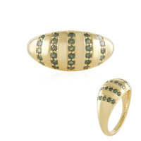 Anillo en plata con Alejandrita