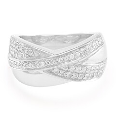 Anillo en plata con Zafiro blanco