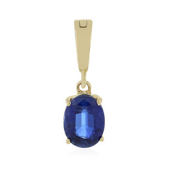 Colgante en oro con Cianita de Nepal