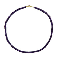 Collar en plata con Amatista de Zambia (Riya)