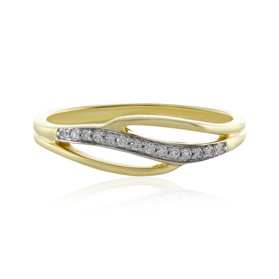 Anillo en oro con Diamante limpio a lupa F (LUCENT DIAMONDS)