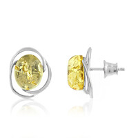 Pendientes en plata con Ámbar báltico