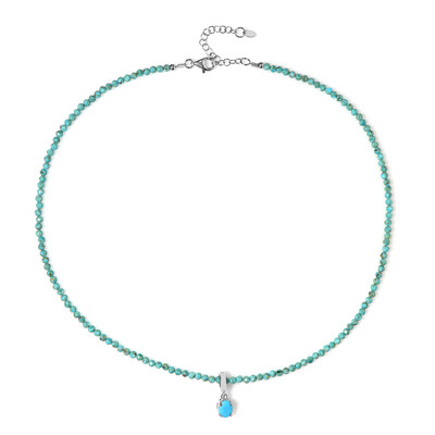 Collar en plata con Turquesa