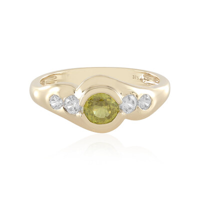 Anillo en oro con Esfena (de Melo)