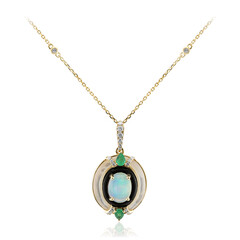 Collar en oro con Nácar (CIRARI)
