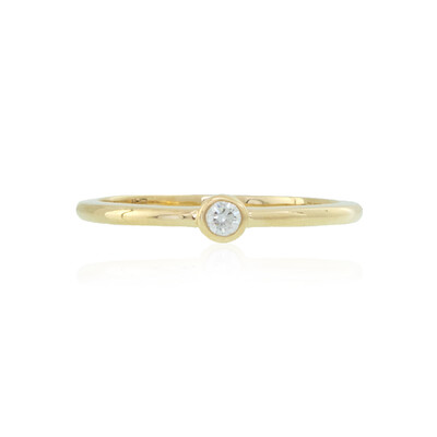 Anillo en oro con Diamante limpio a lupa F (LUCENT DIAMONDS)