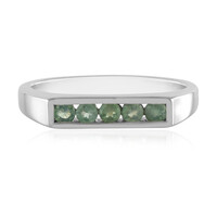 Anillo en plata con Alejandrita